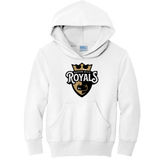 Queen City Royals Youth Core Fleece Pullover Hooded Sweatshirt